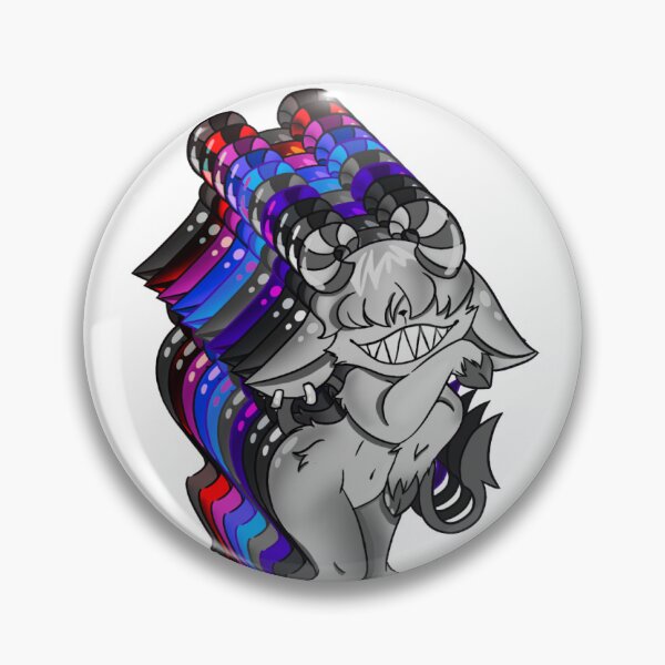 Item preview, Adorable cartoon demon with horns and a mischievous smile designed and sold by Jen-stuffs.