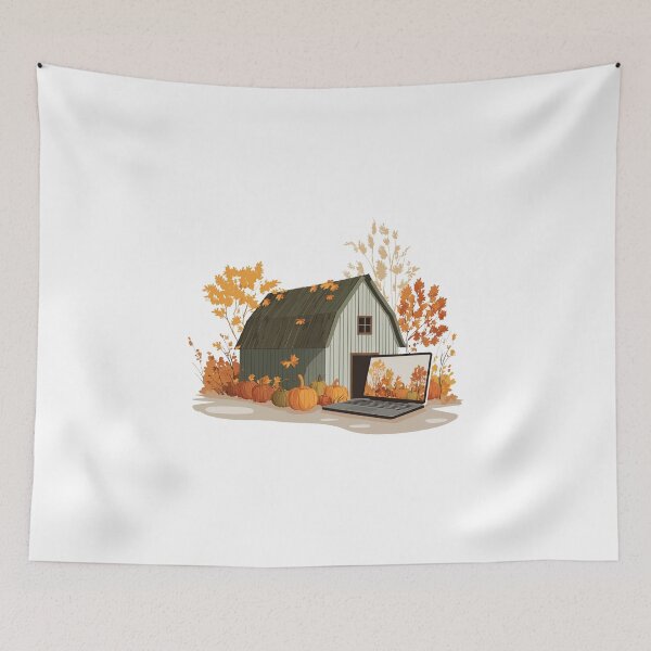 Item preview, Farm Laptop For The Office Barn designed and sold by FWLKIT.