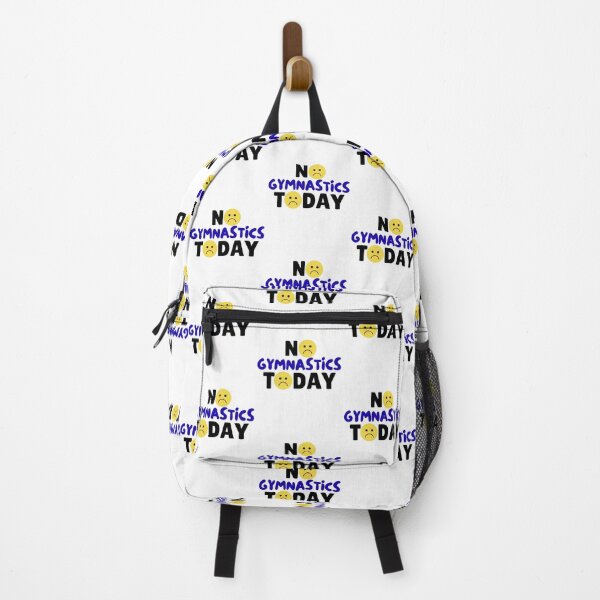 Item preview, funny No gymnastics Today graphic gymnastics sport humor, sad face designed and sold by LuxeGraphix.