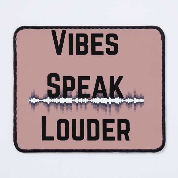 Item preview, Vibes Speak Louder waves designed and sold by upupupshop.