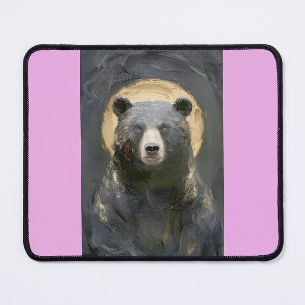 Item preview, Majestic Black Bear with Golden Aura Art designed and sold by Christopher Haynes.