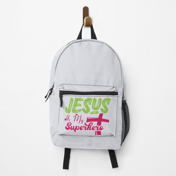 Item preview, Jesus Is My Superhero | Christian Faith Quote | Inspirational Religious Art & Spiritual Strength Design designed and sold by Hope & Light Designs.
