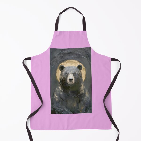 Item preview, Majestic Black Bear with Golden Aura Art designed and sold by Christopher Haynes.