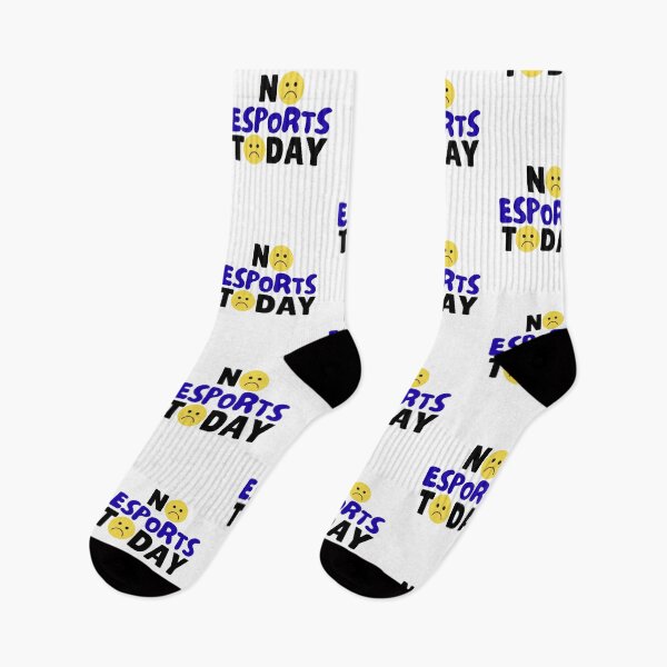 Item preview, funny No esports Today design electronic sports quote, unhappy emoji designed and sold by LuxeGraphix.