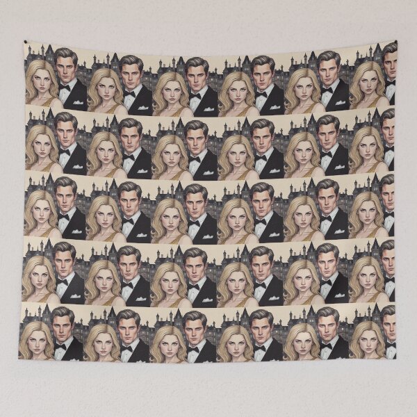 Item preview, Cathy & Chris Dollanganger (Gold Petals) designed and sold by Sultrsiren79.