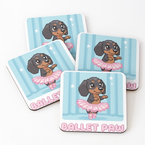 Item preview, Ballet Paw: The Dancing dashhound's First Stage designed and sold by Nubitra.