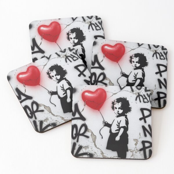 Item preview, Banksy girl ballon vintage designed and sold by martin max.