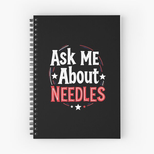 Item preview, Ask Me About Needles Crafters Design in Red, White, and Blue designed and sold by MimsTees.