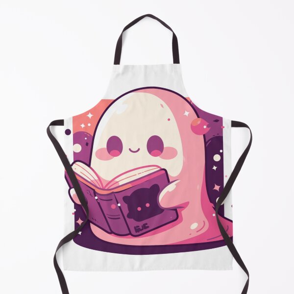 Item preview, Cute Ghost reading a book designed and sold by MendaciousMina.