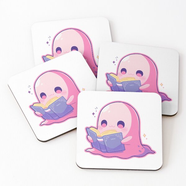 Item preview, Cute Ghost reading a book designed and sold by MendaciousMina.