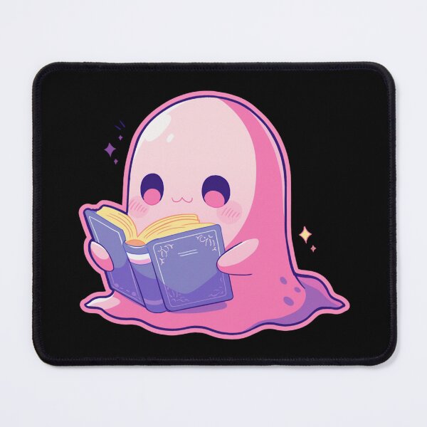 Item preview, Cute Ghost reading a book designed and sold by MendaciousMina.