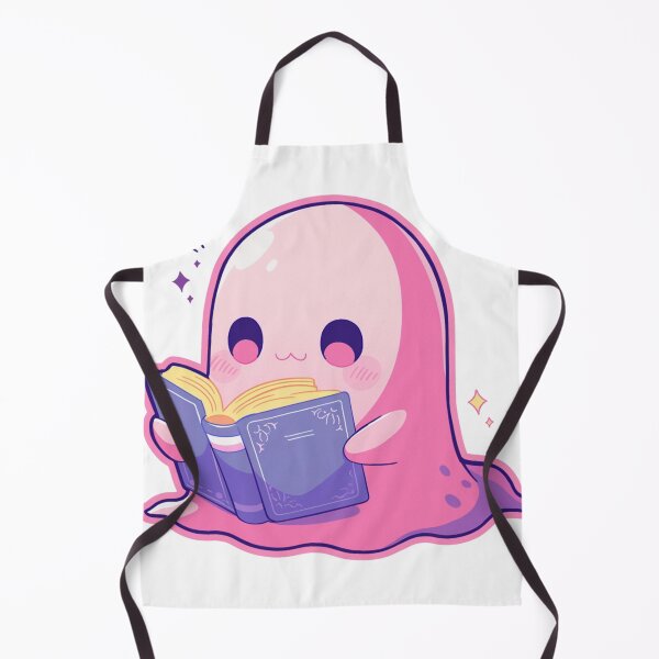 Item preview, Cute Ghost reading a book designed and sold by MendaciousMina.