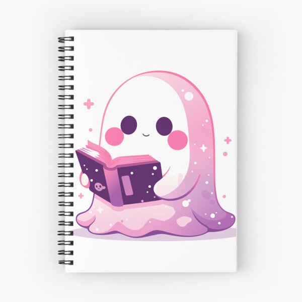 Item preview, Cute Ghost reading a book designed and sold by MendaciousMina.