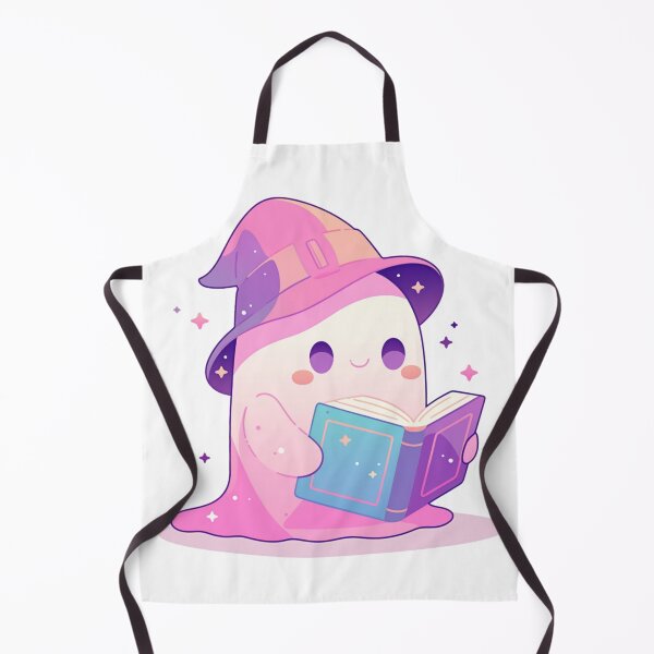 Item preview, Cute Ghost reading a book designed and sold by MendaciousMina.