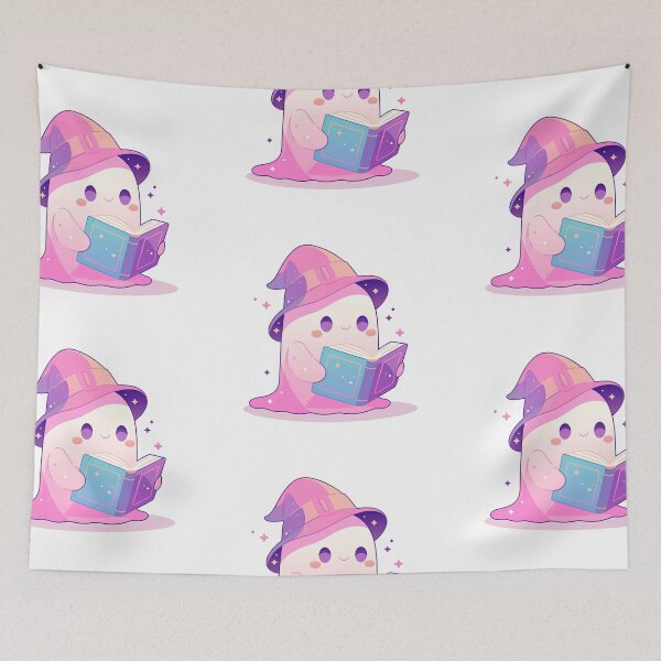 Item preview, Cute Ghost reading a book designed and sold by MendaciousMina.