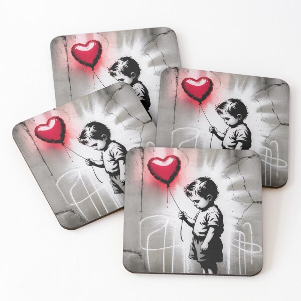 Item preview, Banksy girl ballon vintage designed and sold by martin max.