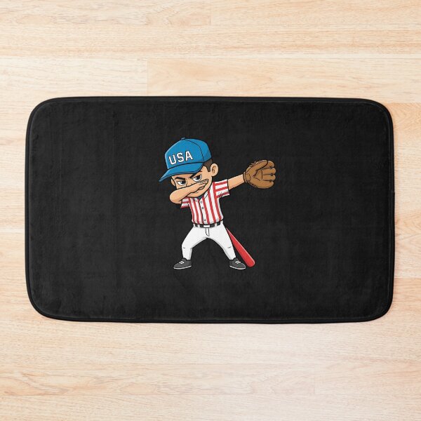 Item preview, Dabbing Baseball Player 4th of July USA American Flag Boys designed and sold by diyoor.
