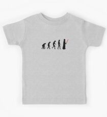 Evolution of the dark side Kids Tee