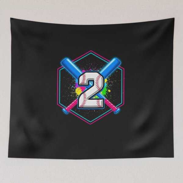 Item preview, Baseball 2 Year Old Ice Cream Drip 2nd Birthday Boy Number 2 designed and sold by diyoor.