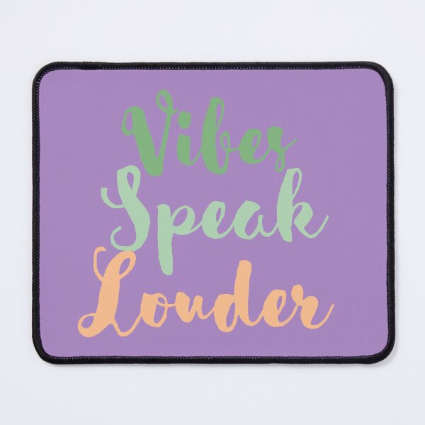 Item preview, Vibes Speak Louder cute designed and sold by upupupshop.
