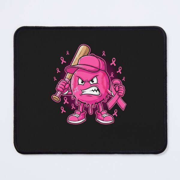 Item preview, Baseball Drip Breast Cancer Awareness Pink Ribbon Graphic designed and sold by diyoor.