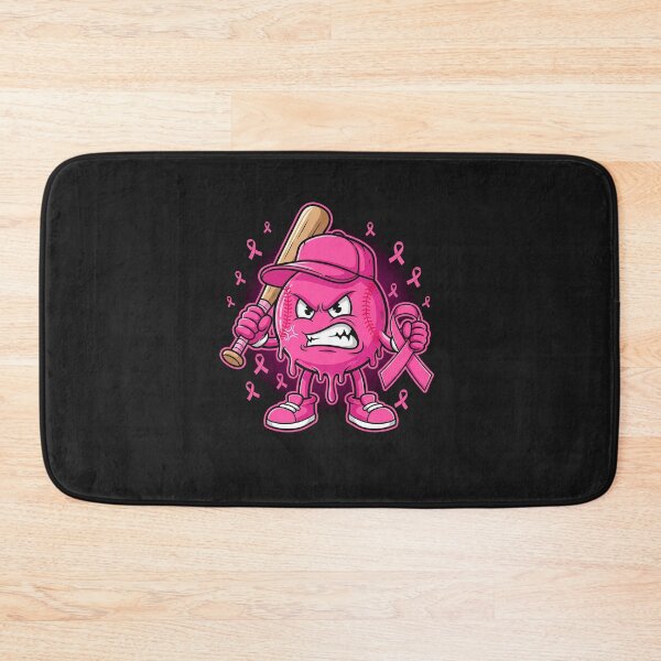 Item preview, Baseball Drip Breast Cancer Awareness Pink Ribbon Graphic  designed and sold by diyoor.