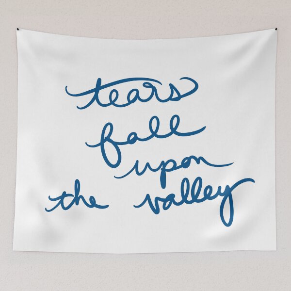 Item preview, tears fall upon the valley designed and sold by abeink.