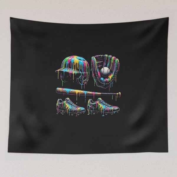 Item preview, Baseball Drip Cream Sprinkles Youth Baseball Glove  designed and sold by diyoor.