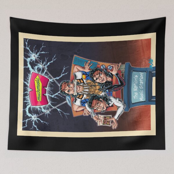 Item preview, Gowan's Strange Animal album's 40th Anniversary - MuchMusic mock ad designed and sold by Illia St. Onge.