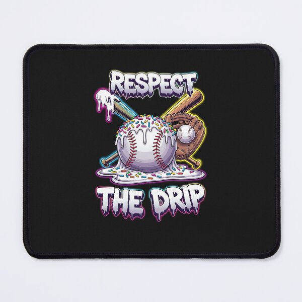 Item preview, Baseball Drip Ice Cream Dripping Respect The Drip designed and sold by diyoor.