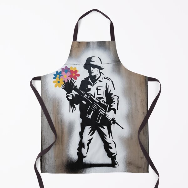 Item preview, Banksy Soldier Flower Gun vintage designed and sold by martin max.