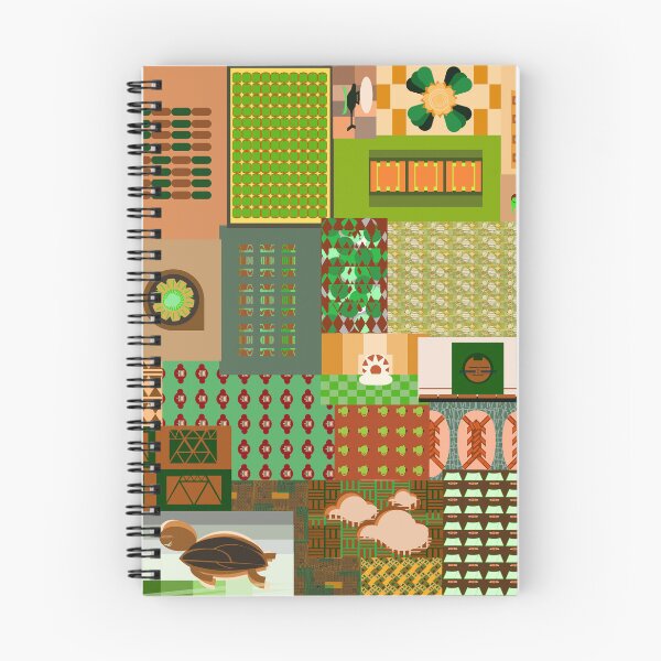 Item preview, Green and brown exploration #30 mosaic  designed and sold by SOUNDtoBy-THoR.