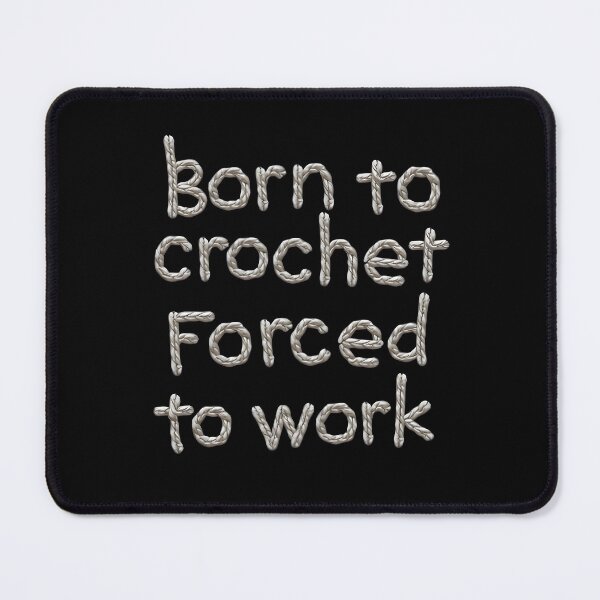 Item preview, Text-based Crochet Lover Design designed and sold by MimsTees.