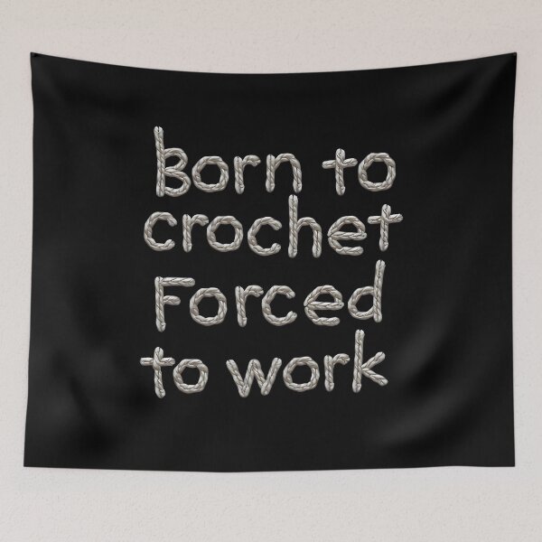 Item preview, Text-based Crochet Lover Design designed and sold by MimsTees.