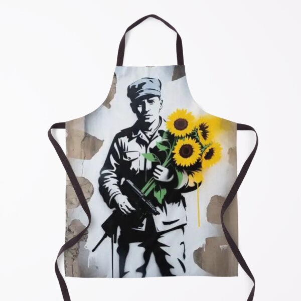 Item preview, Banksy Soldier Flower Gun vintage designed and sold by martin max.