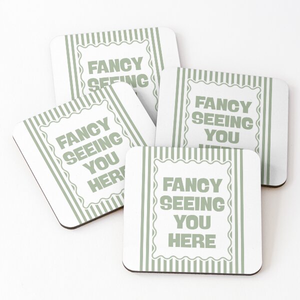 Item preview, Fancy Seeing You Here - Sage designed and sold by Dondonmart.