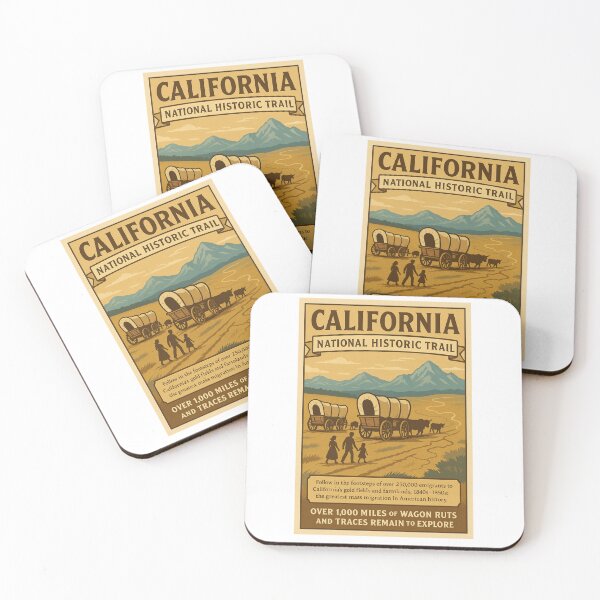 Item preview, California National Historic Trail designed and sold by DeBenedetto Digital Designs.
