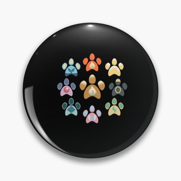 Item preview,  Eeveelution Pawprints designed and sold by ShopGlorious.