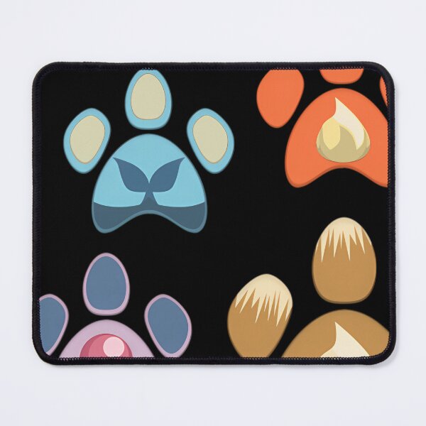 Item preview, Eeveelution Pawprints designed and sold by ShopGlorious.
