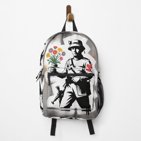 Item preview, Banksy Soldier Flower Gun vintage designed and sold by martin max.