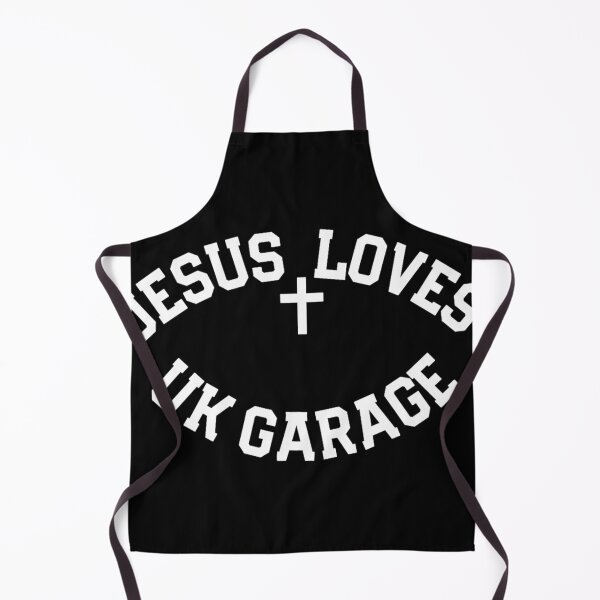 Item preview,  Jesus Loves Uk Garage Slogan designed and sold by ShopGlorious.