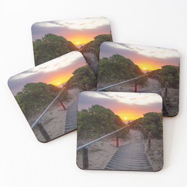 Item preview, Sunset from the beach path - Aldinga Beach, South Australia  designed and sold by EGRS Photography.