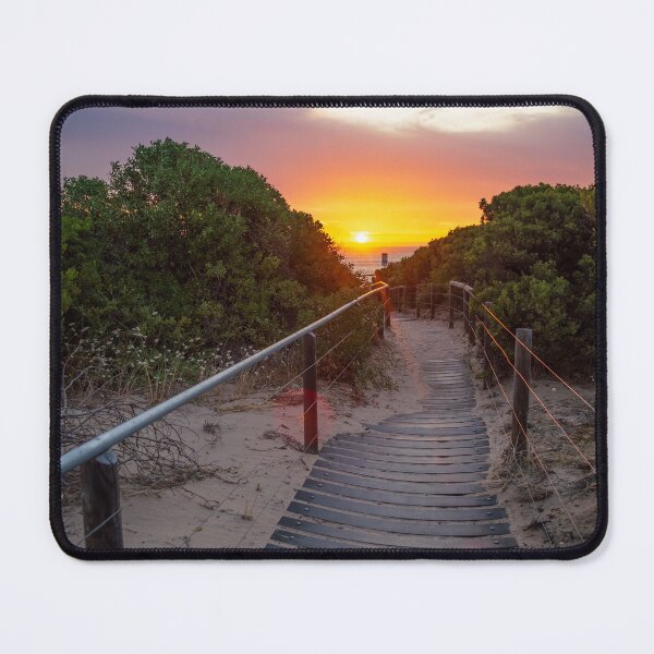 Item preview, Sunset from the beach path - Aldinga Beach, South Australia designed and sold by EGRS Photography.