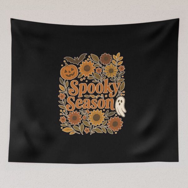 Item preview, Spooky Season - Autumn Floral Halloween designed and sold by Nacho Average Designs.
