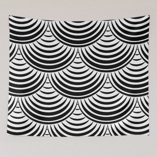 Item preview, Scallop Pattern designed and sold by ViaARTfactory.