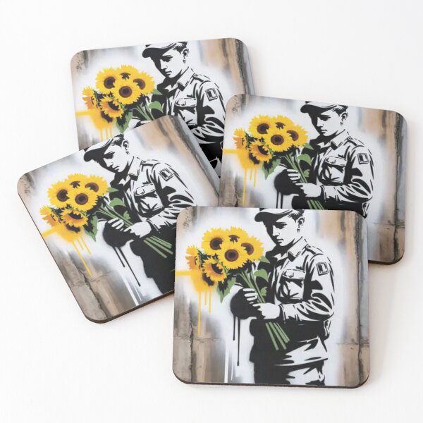 Item preview, Banksy Soldier Flower Gun vintage designed and sold by martin max.