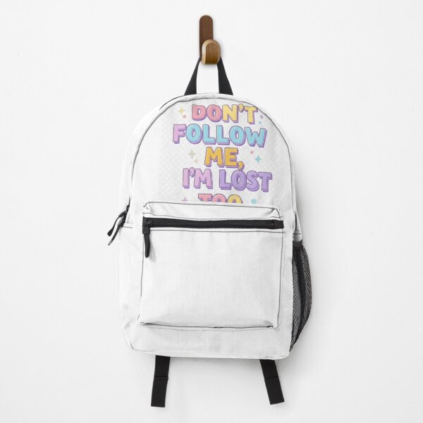 Item preview, Don’t Follow Me, I’m Lost Too – Funny Pastel Quote Design designed and sold by GogoVibes.