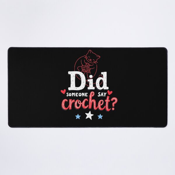 Item preview, Cute Cat Crochet Life Hobby Humor Design designed and sold by MimsTees.