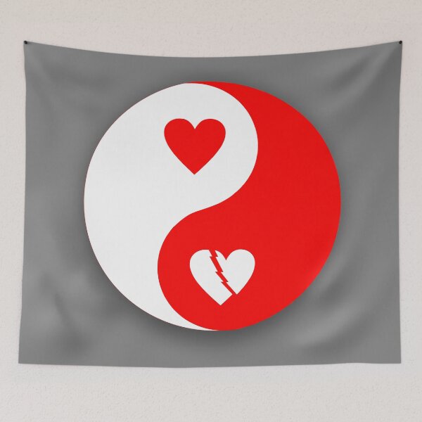 Item preview, YIN YANG OF LOVE (#808080) designed and sold by Marlon Oseguera.
