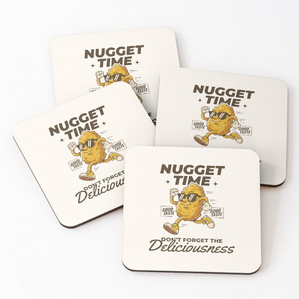 Item preview, Nugget Time | Retro Chicken Nugget Cartoon designed and sold by HoopeStylee.